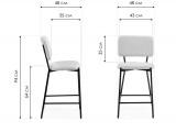 Reparo bar dark gray / black купить