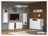 Бэль 10.95 белый премиум / дуб золотой craft купить