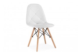 Стул Kvadro 1 white / wood