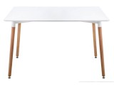 Table 110х70х73 white / wood купить