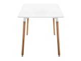 Table 110х70х73 white / wood распродажа
