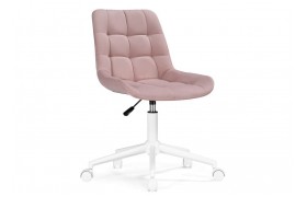 Офисное кресло Компьютерное Честер розовый / белый