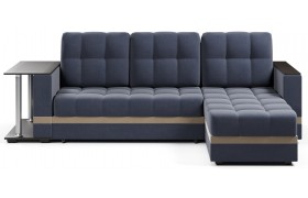 Угловой диван Атланта Классик со столом Blue
