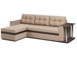 Атланта Beige рогожка+экокожа со столом купить