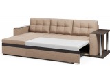 Атланта Beige рогожка+экокожа со столом от производителя