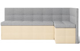 Кожаный диван Домино Gray